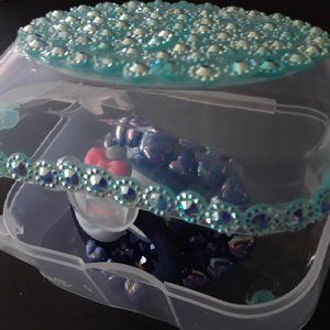 Blue Starburst Storage Caddy